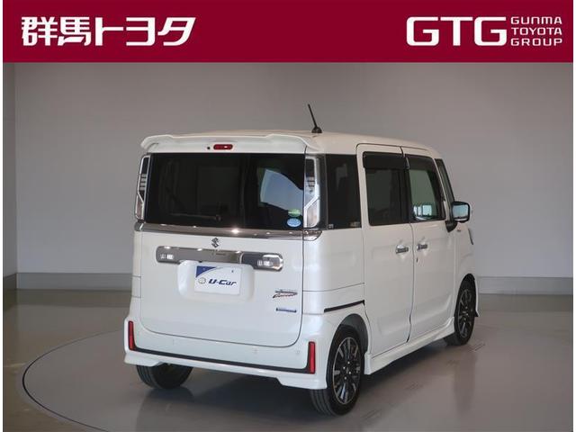 スペーシアカスタム ハイブリッドXS フルセグ メモリーナビ DVD再生 バックカメラ ETC 両側電動スライド LEDヘッドランプ 記録簿 アイドリングストップ スマートキー(3枚目)