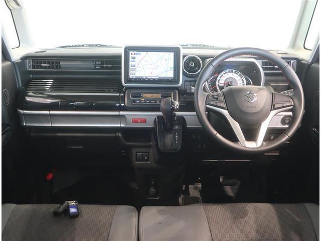 スペーシアカスタム ハイブリッドXS フルセグ メモリーナビ DVD再生 バックカメラ ETC 両側電動スライド LEDヘッドランプ 記録簿 アイドリングストップ スマートキー(4枚目)