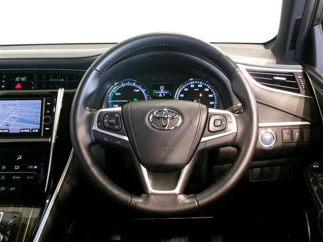 ハリアーハイブリッド エレガンス 4WD フルセグ HDDナビ DVD再生 バックカメラ ETC LEDヘッドランプ 記録簿(5枚目)