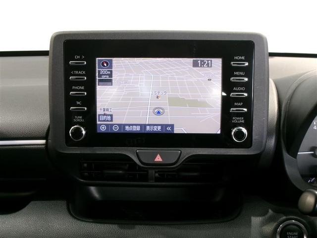 ヤリス Ｘ　４ＷＤ　メモリーナビ　ミュージックプレイヤー接続可　バックカメラ　衝突被害軽減システム　ＥＴＣ　記録簿（7枚目）