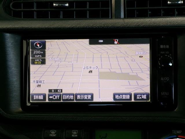アクア Ｇブラックソフトレザーセレクション　フルセグ　メモリーナビ　ＤＶＤ再生　バックカメラ　ＥＴＣ　ワンオーナー　記録簿（7枚目）