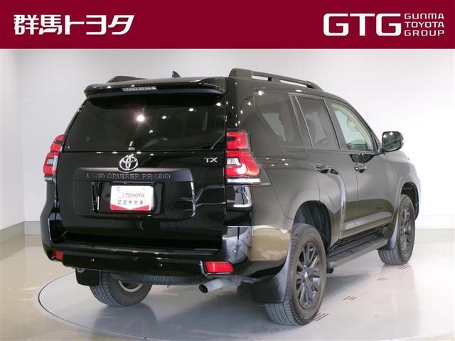 ランドクルーザープラド ＴＸ　Ｌパッケージ　マットブラックエディション　革シート　サンルーフ　４ＷＤ　フルセグ　メモリーナビ　ミュージックプレイヤー接続可　バックカメラ　ＥＴＣ　ＬＥＤヘッドランプ　乗車定員７人　３列シート　ワンオーナー　記録簿（3枚目）