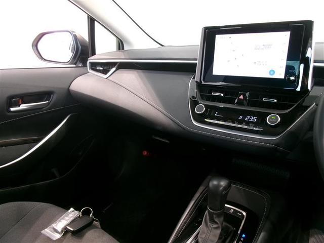 カローラ G フルセグ ミュージックプレイヤー接続可 バックカメラ 衝突被害軽減システム ETC LEDヘッドランプ 記録簿(10枚目)