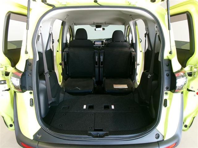 シエンタ ハイブリッドG ワンセグ メモリーナビ バックカメラ 衝突被害軽減システム ETC 両側電動スライド LEDヘッドランプ 乗車定員7人 3列シート ワンオーナー 記録簿(17枚目)