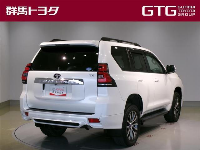 ランドクルーザープラド ＴＸ　Ｌパッケージ　革シート　４ＷＤ　フルセグ　メモリーナビ　ＤＶＤ再生　バックカメラ　衝突被害軽減システム　ＥＴＣ　ＬＥＤヘッドランプ　ワンオーナー　記録簿（3枚目）