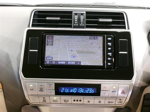 ランドクルーザープラド ＴＸ　Ｌパッケージ　革シート　４ＷＤ　フルセグ　メモリーナビ　ＤＶＤ再生　バックカメラ　衝突被害軽減システム　ＥＴＣ　ＬＥＤヘッドランプ　ワンオーナー　記録簿（7枚目）