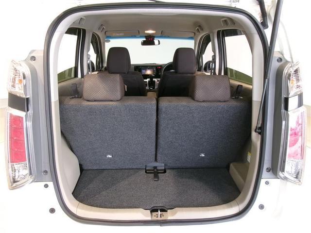 広々としたラゲージスペースを備えています。大きなものや長さのある荷物もしっかりと積み込めます。