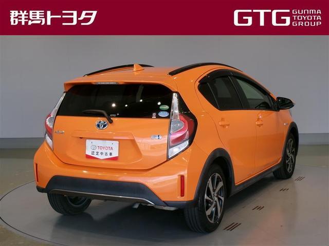 アクア クロスオーバー フルセグ メモリーナビ DVD再生 バックカメラ 衝突被害軽減システム ETC 記録簿 キーレスエントリー スマートキー 横滑り防止装置(3枚目)