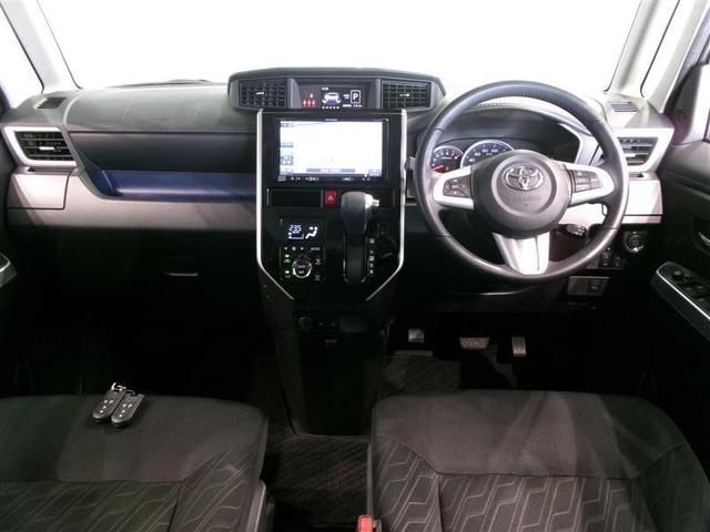 ルーミー カスタムG-T フルセグ メモリーナビ DVD再生 バックカメラ 衝突被害軽減システム ETC 両側電動スライド LEDヘッドランプ 記録簿 アイドリングストップ(4枚目)