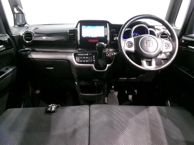 N-BOXカスタム G・ターボAパッケージ ワンセグ メモリーナビ DVD再生 バックカメラ ETC 両側電動スライド HIDヘッドライト ワンオーナー 記録簿 アイドリングストップ(4枚目)