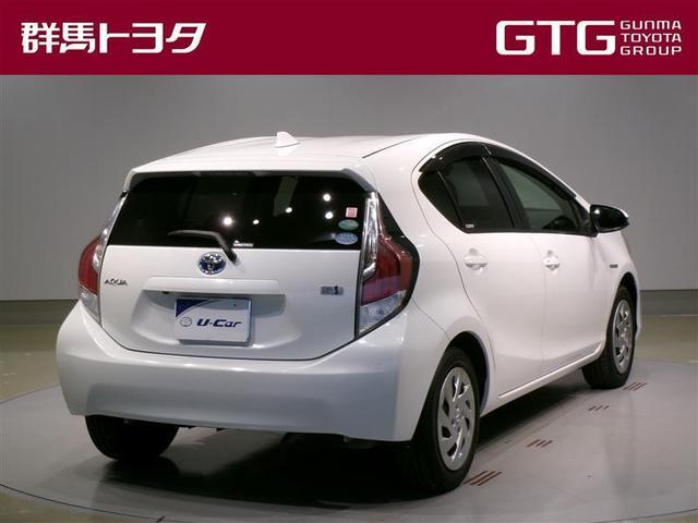 アクア G フルセグ メモリーナビ DVD再生 バックカメラ 衝突被害軽減システム ETC LEDヘッドランプ ワンオーナー 記録簿(3枚目)