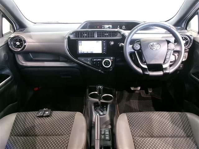 アクア クロスオーバー　グラム　フルセグ　メモリーナビ　ＤＶＤ再生　バックカメラ　衝突被害軽減システム　ＥＴＣ　ワンオーナー　記録簿（4枚目）