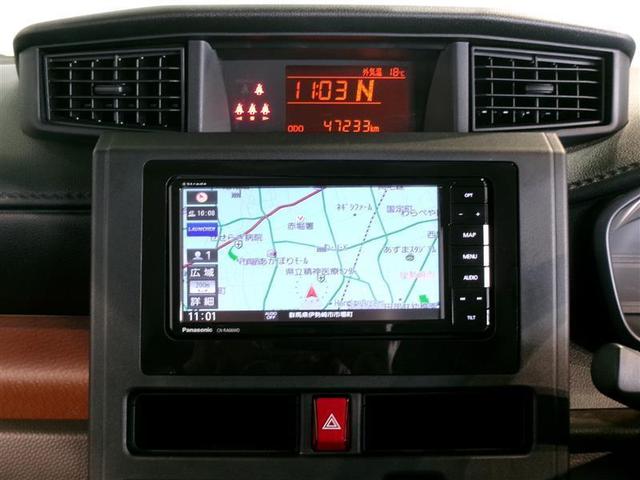 ルーミー X S フルセグ メモリーナビ DVD再生 バックカメラ 衝突被害軽減システム ETC 電動スライドドア 記録簿 アイドリングストップ 雹害車(7枚目)