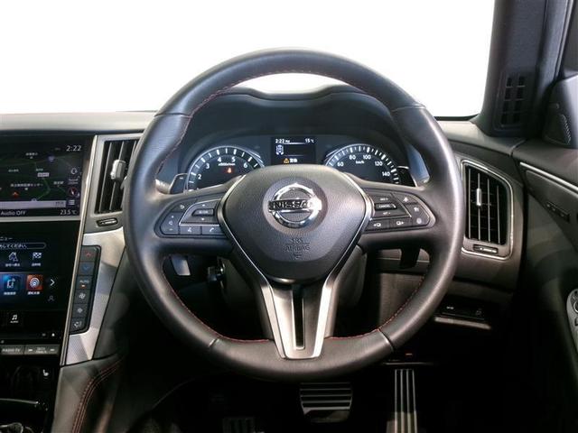 スカイライン 400R 革シート フルセグ メモリーナビ DVD再生 バックカメラ ETC LEDヘッドランプ 記録簿(5枚目)