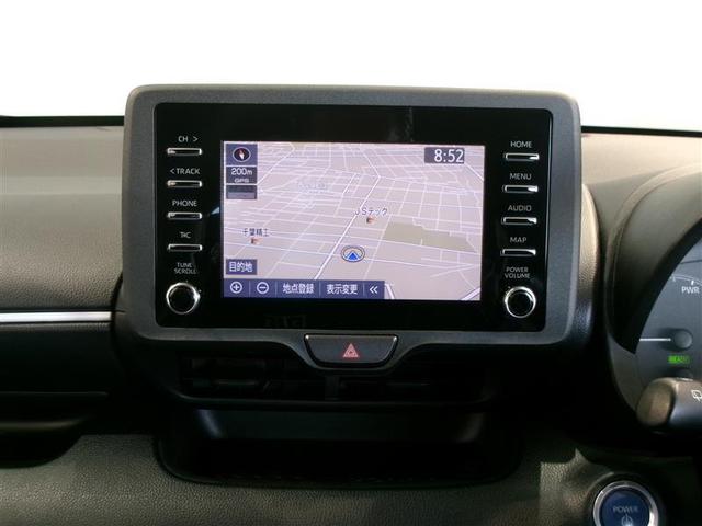 ヤリス ハイブリッドＸ　メモリーナビ　ミュージックプレイヤー接続可　バックカメラ　衝突被害軽減システム　ＥＴＣ　記録簿（7枚目）