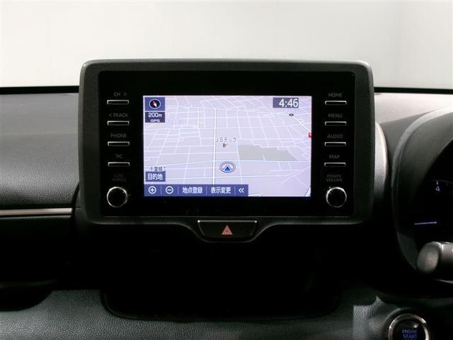 ヤリス Ｘ　４ＷＤ　メモリーナビ　ミュージックプレイヤー接続可　バックカメラ　衝突被害軽減システム　ＥＴＣ　記録簿（7枚目）