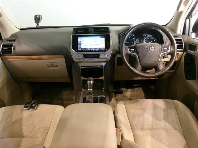 ランドクルーザープラド ＴＸ　Ｌパッケージ　革シート　サンルーフ　４ＷＤ　フルセグ　メモリーナビ　ＤＶＤ再生　バックカメラ　衝突被害軽減システム　ＥＴＣ　ＬＥＤヘッドランプ　ワンオーナー　記録簿（4枚目）