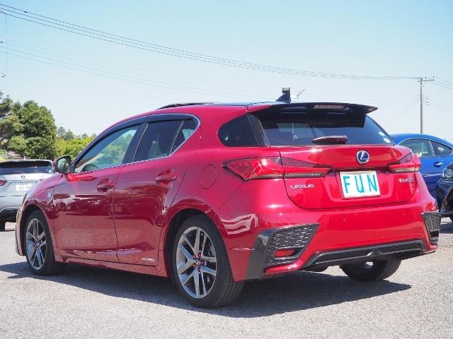 CT200h Fスポーツ 走行1.8万キロ ワンオーナー禁煙車 セーフティシステムプラス OP・ブラックルーフ OP・SR OP・マクレビ OP・赤革シート OP・ソナー OP・本アルミインパネ OP・ステアリングヒーター(6枚目)