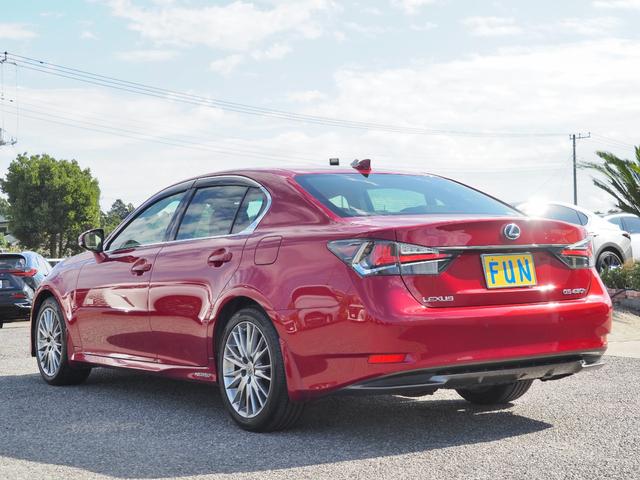 GS GS450h バージョンL ワンオーナー禁煙車 走行1.4万Km セーフティシステムプラス 3眼LEDライト 黒革シート リヤオートサンシェード 12.3型ナビ Bカメラ OP・クリアランスソナー Fスポーツグリル装着(6枚目)