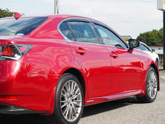 GS GS450h バージョンL ワンオーナー禁煙車 走行1.4万Km セーフティシステムプラス 3眼LEDライト 黒革シート リヤオートサンシェード 12.3型ナビ Bカメラ OP・クリアランスソナー Fスポーツグリル装着(10枚目)