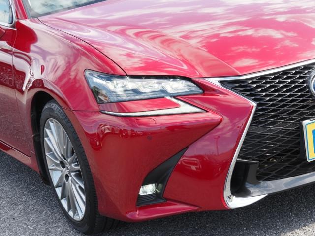 GS GS450h バージョンL ワンオーナー禁煙車 走行1.4万Km セーフティシステムプラス 3眼LEDライト 黒革シート リヤオートサンシェード 12.3型ナビ Bカメラ OP・クリアランスソナー Fスポーツグリル装着(12枚目)