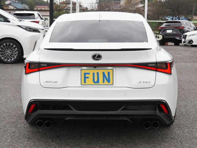 IS IS350 Fスポーツモードブラック OP・TRDエアロダイナミクスPKG OP・マクレビ OP・全周囲 OP・キャリパー セーフティシステムプラス BSM/PKSB 赤革 10.3型タッチディスプレイ BBS製マッドブラック塗装19AW(7枚目)