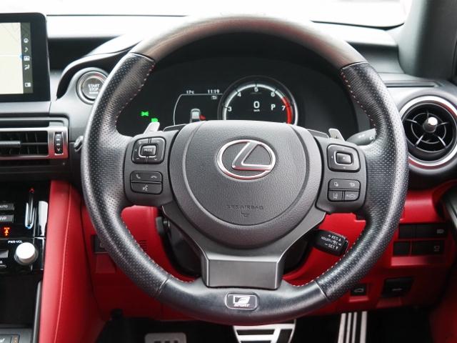 IS IS350 Fスポーツモードブラック OP・TRDエアロダイナミクスPKG OP・マクレビ OP・全周囲 OP・キャリパー セーフティシステムプラス BSM/PKSB 赤革 10.3型タッチディスプレイ BBS製マッドブラック塗装19AW(35枚目)