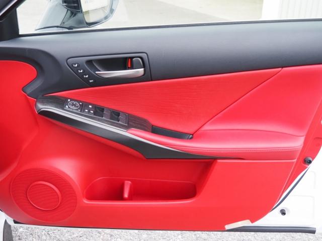 IS IS350 Fスポーツモードブラック OP・TRDエアロダイナミクスPKG OP・マクレビ OP・全周囲 OP・キャリパー セーフティシステムプラス BSM/PKSB 赤革 10.3型タッチディスプレイ BBS製マッドブラック塗装19AW(59枚目)