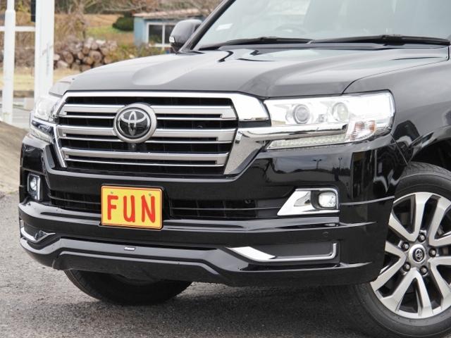 ランドクルーザー ＺＸ　走行２．９万Ｋｍ　ＯＰ・Ｔコネクトナビ＆マルチテレインモニター　ＯＰ・モデリスタエアロ　ＯＰ・パワーバックドア　ＯＰ・ルーフレール　セーフティセンス　ＢＳＭ　ブラウンナッパ革シート　サンルーフ（13枚目）