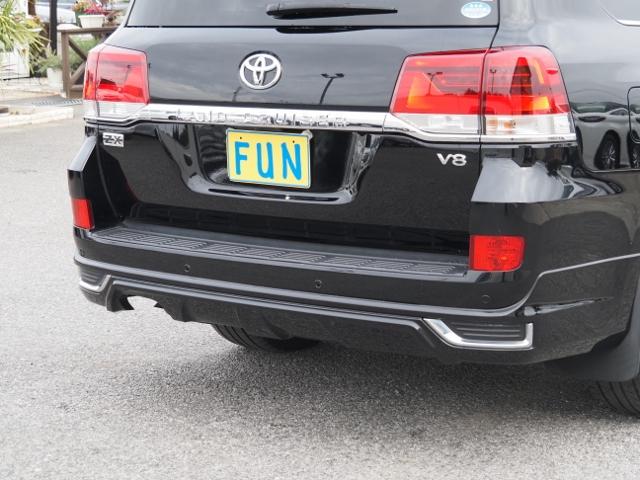 ランドクルーザー ＺＸ　走行２．９万Ｋｍ　ＯＰ・Ｔコネクトナビ＆マルチテレインモニター　ＯＰ・モデリスタエアロ　ＯＰ・パワーバックドア　ＯＰ・ルーフレール　セーフティセンス　ＢＳＭ　ブラウンナッパ革シート　サンルーフ（14枚目）