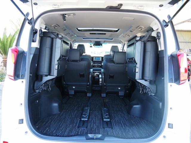 アルファードハイブリッド SR Cパッケージ OP・ツインサンルーフ OP・JBLメーカーナビ&全周囲&BSM&Dインナーミラー&IPA2 セーフティセンス 両自動 Pバックドア 黒合皮シート 3眼LED/シーケンシャル OP・1500W(34枚目)