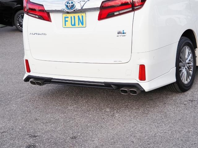 アルファードハイブリッド ＳＲ　福祉車両サイドリフトアップチルトシート　ＯＰ・ＴＲＤエアロ＆マフラー　ＯＰ・ＪＢＬメーカーナビ＆リヤエンタメ＆全周囲＆ＩＰＡ２＆ＢＳＭ＆Ｄインナーミラー　セーフティセンス　両自動　黒合皮シート（13枚目）