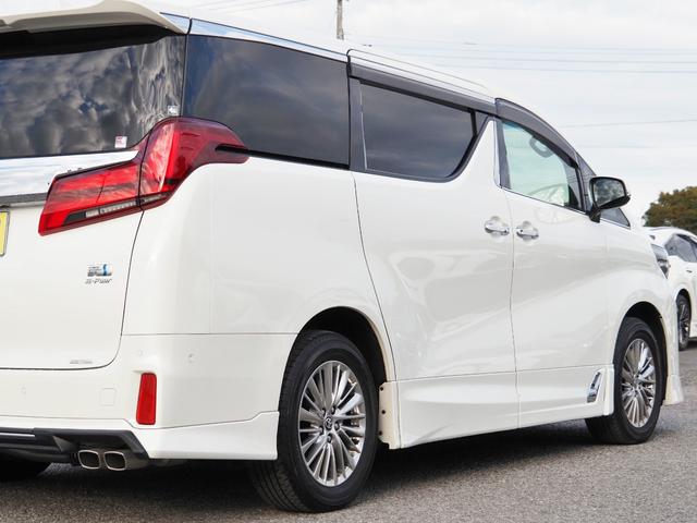 アルファードハイブリッド ＳＲ　福祉車両サイドリフトアップチルトシート　ＯＰ・ＴＲＤエアロ＆マフラー　ＯＰ・ＪＢＬメーカーナビ＆リヤエンタメ＆全周囲＆ＩＰＡ２＆ＢＳＭ＆Ｄインナーミラー　セーフティセンス　両自動　黒合皮シート（17枚目）
