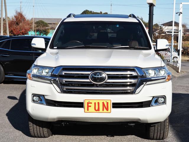 ランドクルーザー ZX OP・Tコネクトナビ&マルチテレインモニター OP・リヤエンタメ OP・パワーバックドア OP・寒冷地 セーフティセンス BSM サンルーフ ブラウンナッパ革シート(2枚目)