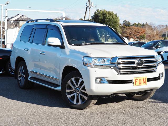 ランドクルーザー ZX OP・Tコネクトナビ&マルチテレインモニター OP・リヤエンタメ OP・パワーバックドア OP・寒冷地 セーフティセンス BSM サンルーフ ブラウンナッパ革シート(3枚目)