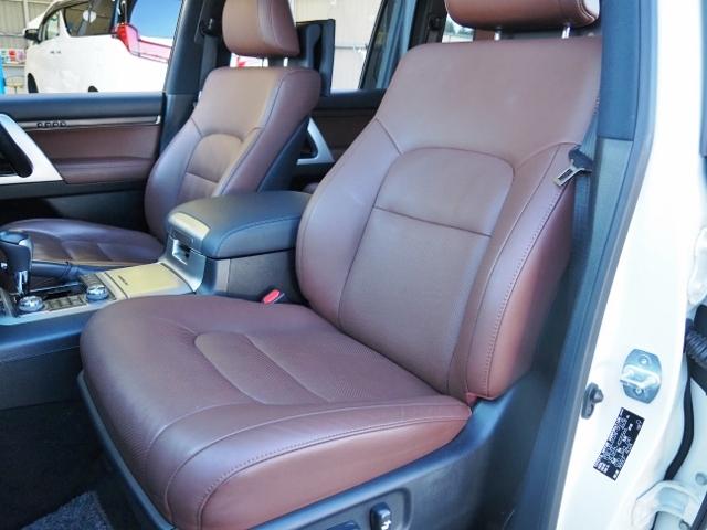 ランドクルーザー ZX OP・Tコネクトナビ&マルチテレインモニター OP・リヤエンタメ OP・パワーバックドア OP・寒冷地 セーフティセンス BSM サンルーフ ブラウンナッパ革シート(25枚目)