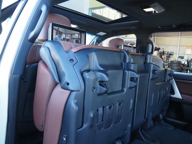 ランドクルーザー ZX OP・Tコネクトナビ&マルチテレインモニター OP・リヤエンタメ OP・パワーバックドア OP・寒冷地 セーフティセンス BSM サンルーフ ブラウンナッパ革シート(34枚目)