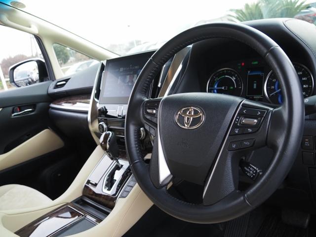 アルファードハイブリッド X 8人乗り OP・JBLメーカーナビ&リヤエンタメ&全周囲&Dインナーミラー&BSM&IPA2 セーフティセンス 両自動 フラクセンファブリックシート 1500W スペアタイヤ ドラレコ前後(55枚目)