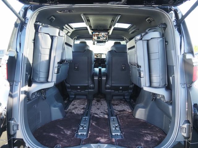 アルファードハイブリッド エグゼクティブラウンジ 4WD OP・ユニバーサルステップ OP・CD/DVD セーフティセンス チームメイト HUD Dインナーミラー 両自動 Pバックドア 左右独立ムーンルーフ 黒ナッパ革 JBL リヤエンタメ 全周囲(39枚目)