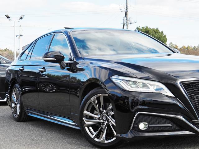 クラウンハイブリッド RSアドバンス OP・サンルーフ OP・リヤコンフォートPKG OP・セーフティPKGプラス(Dインナーミラー・全周囲・PKSB/RCD) セーフティセンス BSM HUD 黒革シート 12.3型ナビ(10枚目)