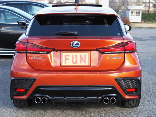 ＣＴ ＣＴ２００ｈ　Ｆスポーツ　ＯＰ・サンルーフ　ＯＰ・ＴＲＤエアロ＆マフラー　ＯＰ・ＴＲＤ１８ｉｎＡＷ　ＯＰ・Ｆスポーツ専用革シート　ＯＰ・１５００Ｗ　セーフティシステムプラス　ＰＫＳＢ　　１０．３型ナビ　Ｂカメラ　ＬＥＤライト（7枚目）