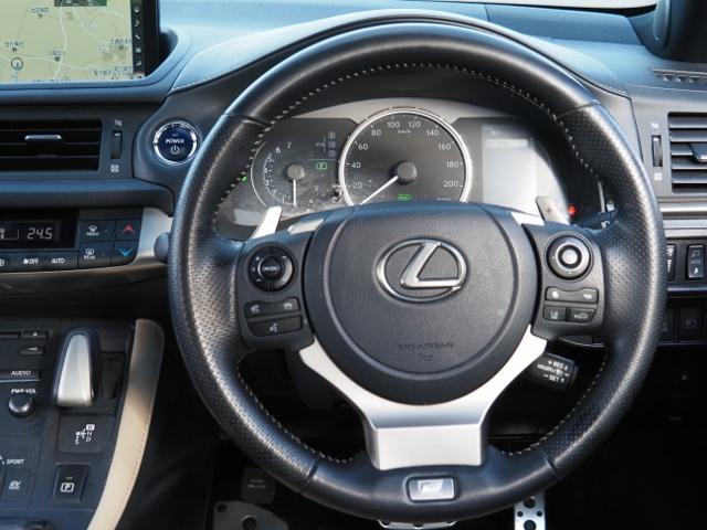 ＣＴ ＣＴ２００ｈ　Ｆスポーツ　ＯＰ・サンルーフ　ＯＰ・ＴＲＤエアロ＆マフラー　ＯＰ・ＴＲＤ１８ｉｎＡＷ　ＯＰ・Ｆスポーツ専用革シート　ＯＰ・１５００Ｗ　セーフティシステムプラス　ＰＫＳＢ　　１０．３型ナビ　Ｂカメラ　ＬＥＤライト（34枚目）