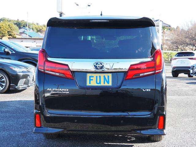 アルファード ３．５エグゼクティブラウンジＳ　ＪＢＬ　メーカーナビ＆リヤエンタメ＆全周囲＆ＩＰＡ２＆ＢＳＭ　Ｄインナーミラー　セーフティセンス　両自動　Ｐバックドア　黒プレミアムナッパ革シート　ＯＰ・ドラレコ　ＯＰ・スペアタイヤ（7枚目）