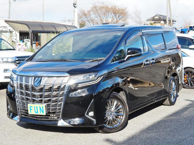 アルファード ３．５エグゼクティブラウンジ　４ＷＤ　ＯＰ・２ＳＲ　セーフティセンス　ＢＳＭ／ＰＫＳＢ　Ｄインナーミラー　ＪＢＬメーカーナビ＆リヤエンタメ＆全周囲＆ＩＰＡ２　両自動　Ｐバックドア　３眼ＬＥＤ／シーケンシャル　　黒ナッパ革シート（4枚目）