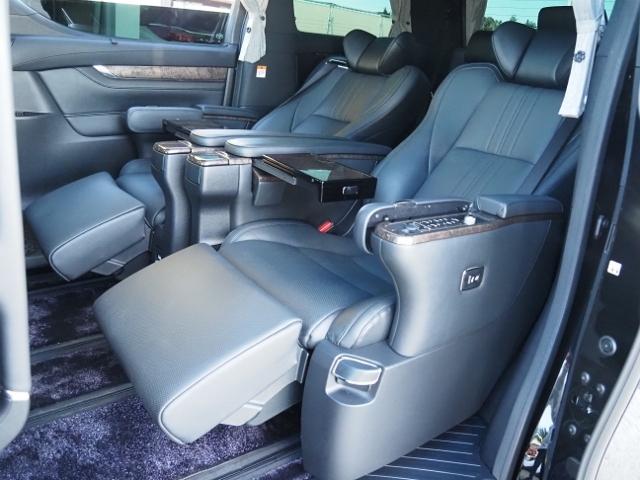 アルファード ３．５エグゼクティブラウンジ　４ＷＤ　ＯＰ・２ＳＲ　セーフティセンス　ＢＳＭ／ＰＫＳＢ　Ｄインナーミラー　ＪＢＬメーカーナビ＆リヤエンタメ＆全周囲＆ＩＰＡ２　両自動　Ｐバックドア　３眼ＬＥＤ／シーケンシャル　　黒ナッパ革シート（27枚目）