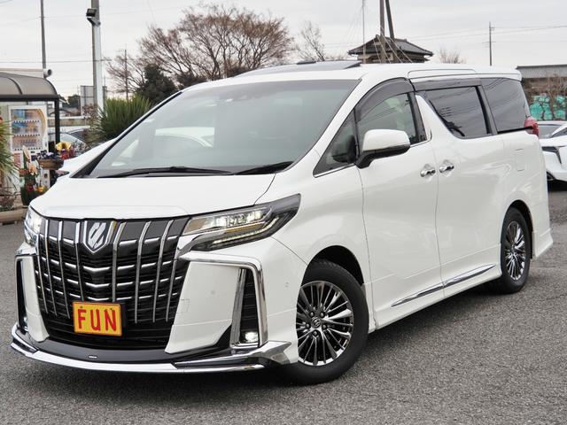 アルファード ３．５エグゼクティブラウンジＳ　法人ワンオーナー禁煙車　ＯＰ・モデリスタエアロ＆マフラー　ＯＰ・２ＳＲ　ＪＢＬメーカーナビ＆リヤエンタメ＆全周囲＆ＩＰＡ２　セーフティセンス　ＢＳＭ　Ｄインナーミラー　黒ナッパ革シート（4枚目）