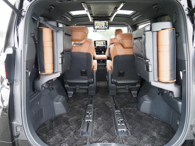 ヴェルファイアハイブリッド Z プレミア 4WD OP・ユニバーサルステップ OP・Dインナーミラー OP・後席ディスプレイ セーフティセンス BSM 全周囲 チームメイト 黒革 14inディスプレイオーディオプラス 左右独立ムーンルーフ(38枚目)