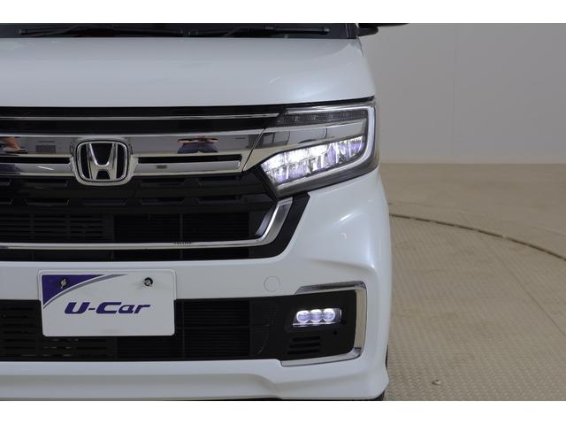 Ｎ－ＢＯＸカスタム Ｌ　ホンダセンシング　衝突被害軽減ブレーキ　レーダークルーズ　アルパインディスプレイオーディオ　地デジＴＶ　バックカメラ　スマートキー　ＥＴＣ　車線逸脱警報　オートハイビーム　クリアランスソナー　前後ドラレコ　シートヒーター　片側電動ドア　ＬＥＤヘッドライト（47枚目）