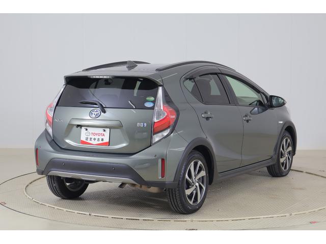 アクア クロスオーバー グラム 衝突被害軽減ブレーキ SDナビ地デジ バックカメラ スマートキー ETC オートハイビーム 車線逸脱警報 クリアランスソナー 電動格納ミラー 先行車発進お知らせ機能 Bluetooth接続 純正アルミ 前後ドラレコ 横滑り防止装置(42枚目)