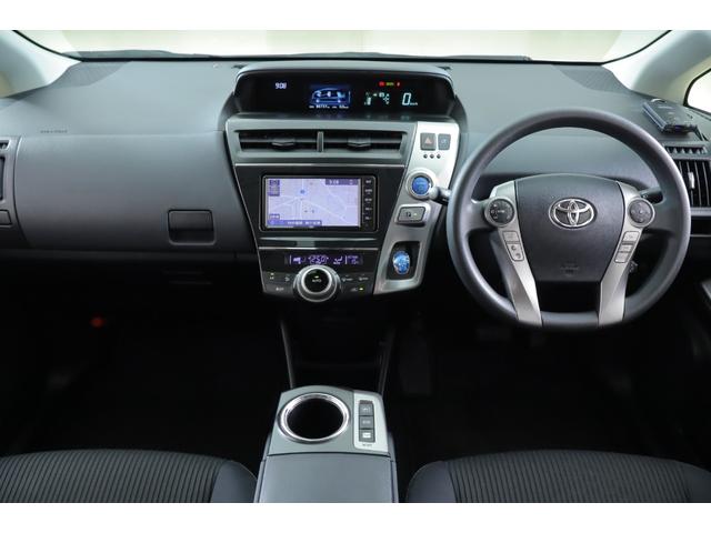 プリウスアルファ S Lセレクション 衝突軽減ブレーキ レーダークルーズコントロール 横滑り防止装置 オートエアコン 純正7インチナビ Bluetooth接続 バックカメラ ETC スマートキー(12枚目)